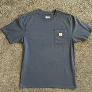 Carhartt Loose Fit Men’s Medium Pocket T-Shirt Blue